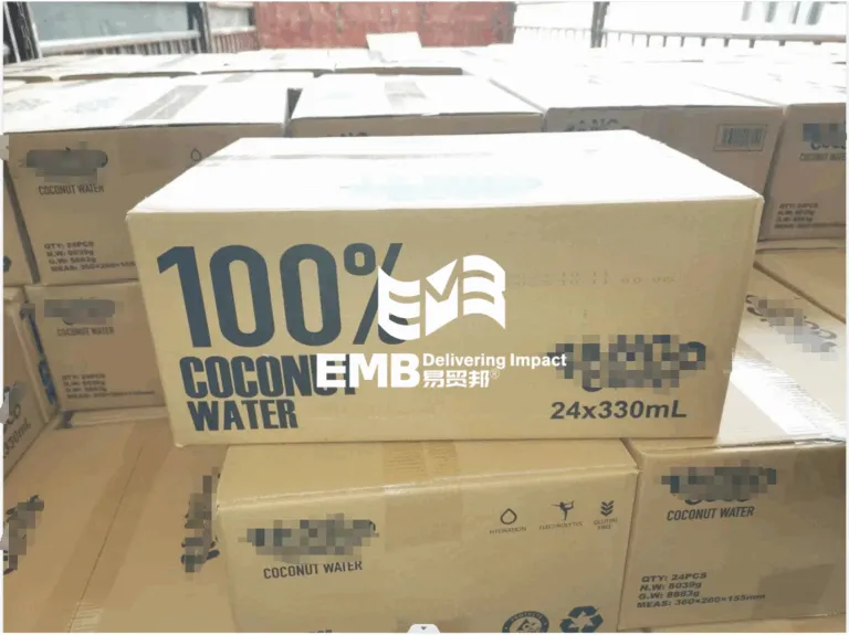 【进口案例】越南椰子水深圳盐田港进口清关案例